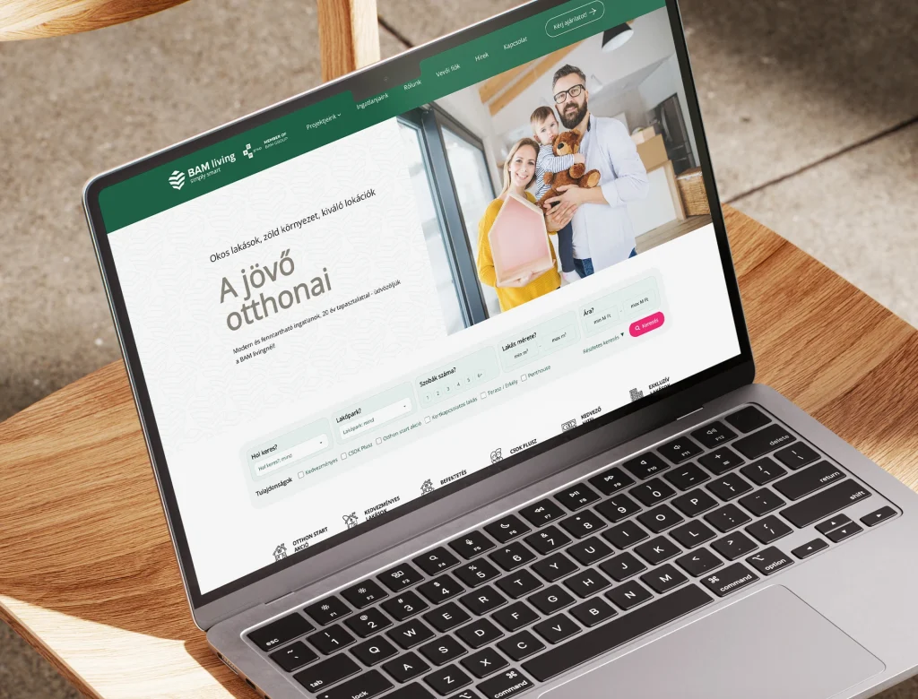 BAM living website