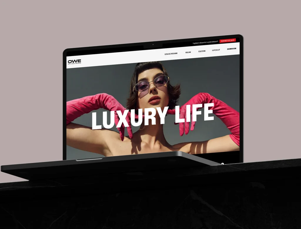 Optic World Exclusive webdesign