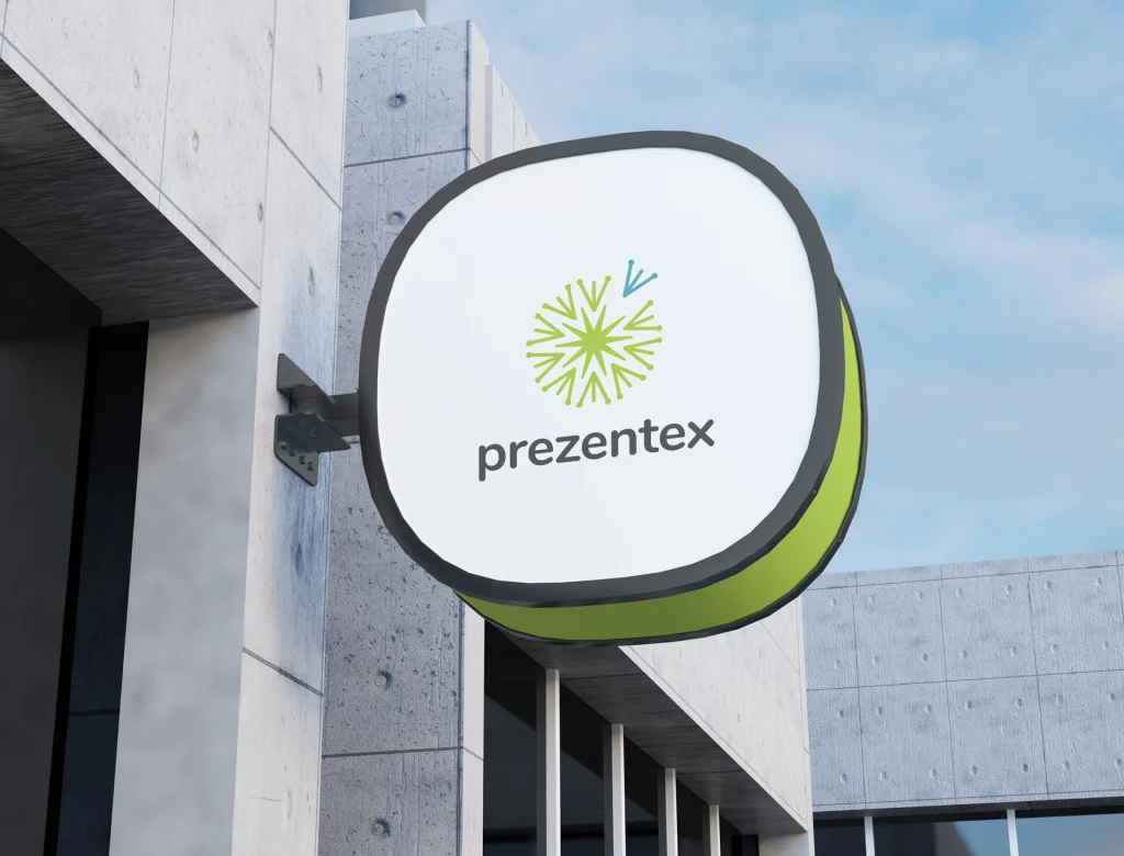 Prezentex logótervezés